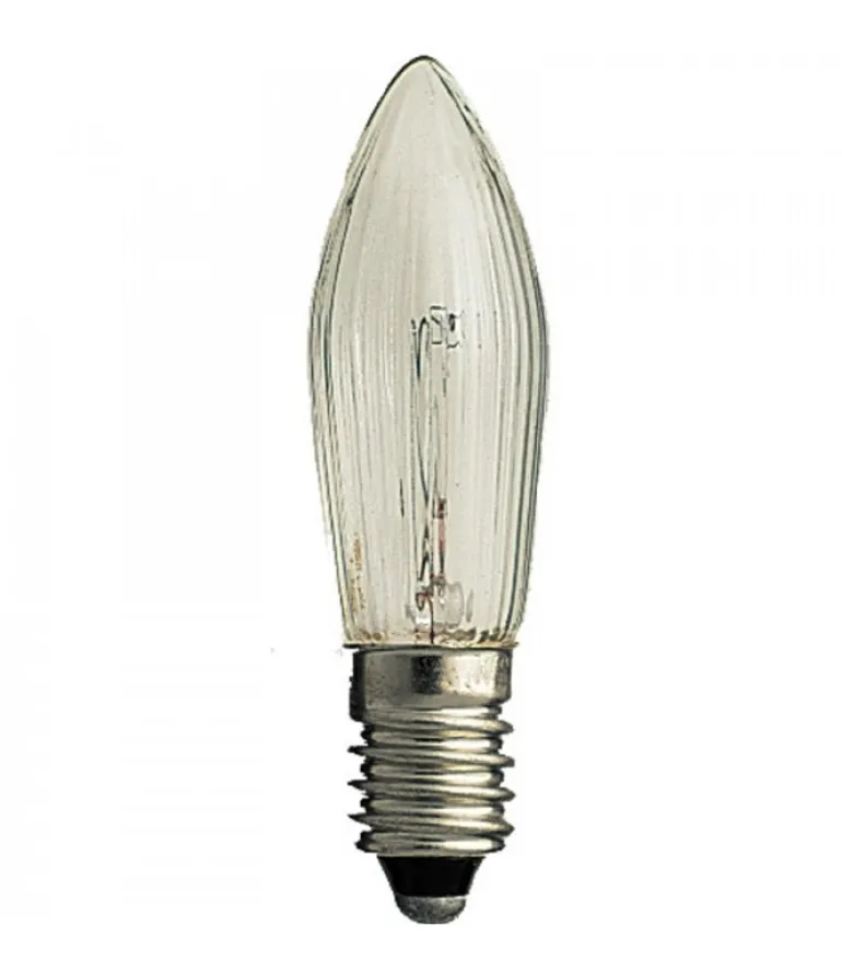 3 Ampoules De Rechange 55V, 3W Pour Chandelier Electrique 5 Lampes