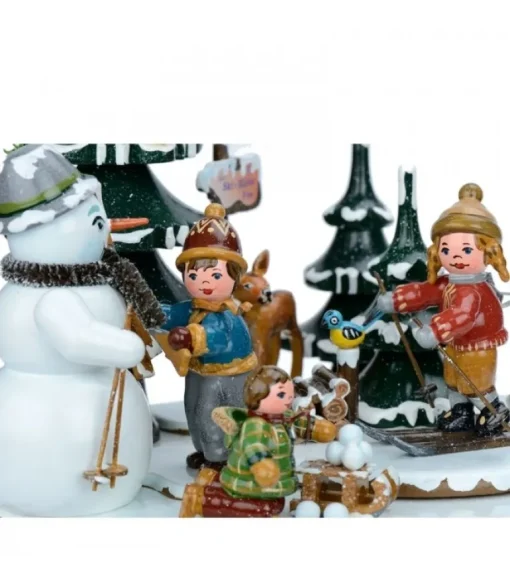 Boite A Musique Noël, Jeux D'Enfants Dans LÀ Neige