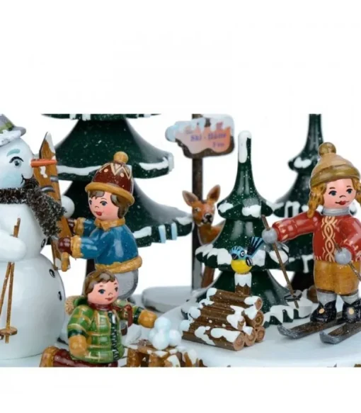 Boite A Musique Noël, Jeux D'Enfants Dans LÀ Neige