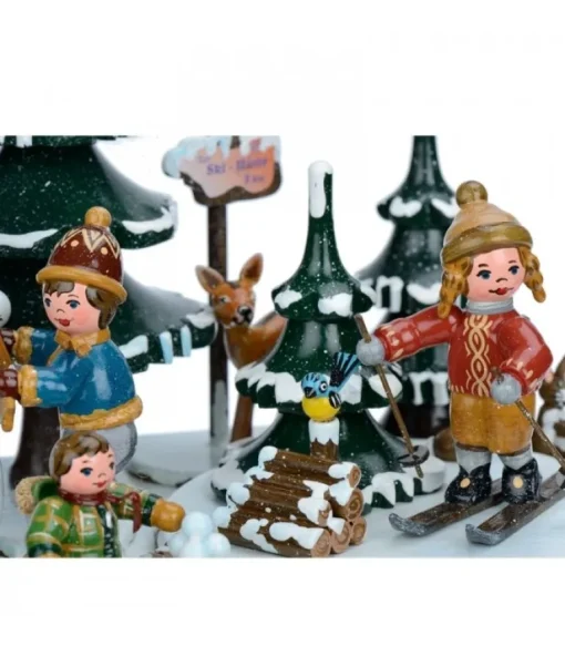 Boite A Musique Noël, Jeux D'Enfants Dans LÀ Neige