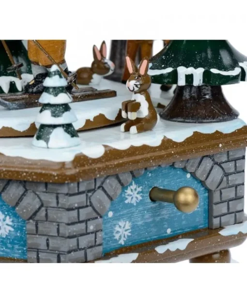 Boite A Musique Noël, Jeux D'Enfants Dans LÀ Neige