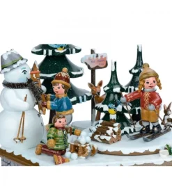 Boite A Musique Noël, Jeux D'Enfants Dans LÀ Neige