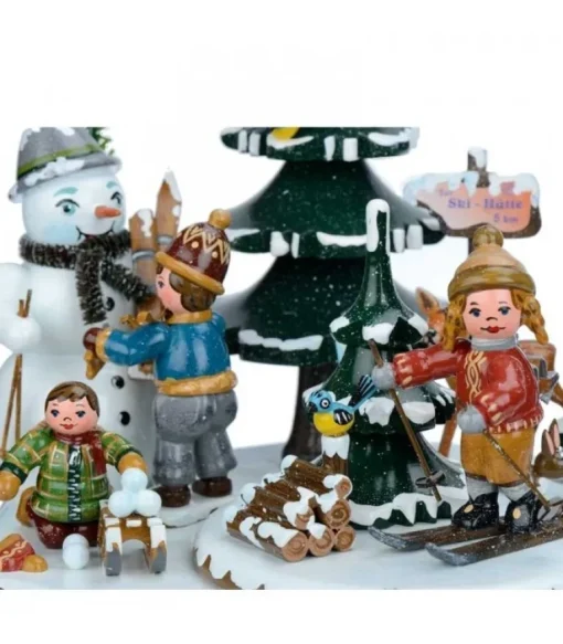 Boite A Musique Noël, Jeux D'Enfants Dans LÀ Neige