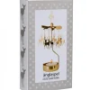Bougeoir Carrousel Cerf Dore