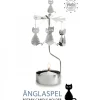 Bougeoir Carrousel Chatons Assis