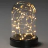 Boule En Verre Lumineuse Décorative A Led, 17 Cm
