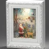 Cadre Photo Lumineux Père Noël Avec Animaux