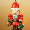 Casse-Noisette En Bois Père Noël. Déco Sapin Traditionnelle Allemande