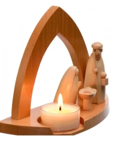 Crèche Design Avec Bougeoir