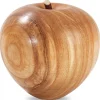 Fruit En Bois, Grande Pomme, 9 Cm