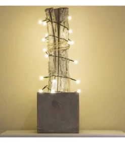 Guirlande Led A Pile ,20 Diodes Rondes