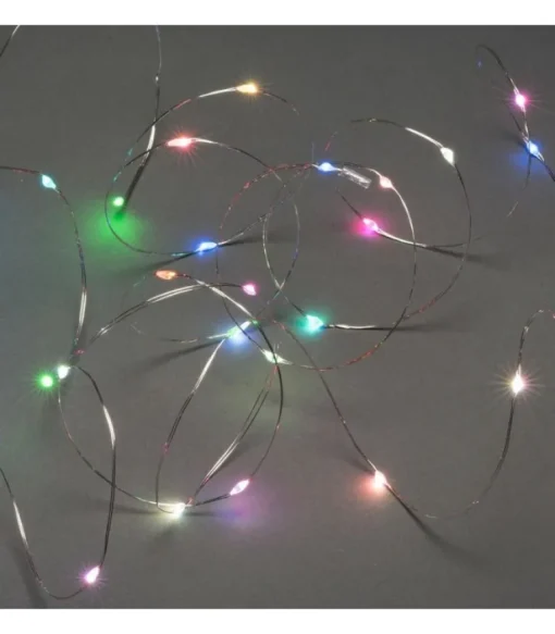 Guirlande Lumineuse Avec Changement De Couleur, 50 Diodes Led