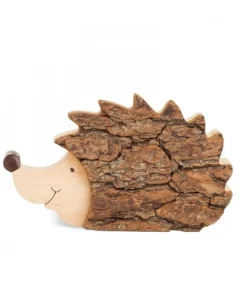 Herisson En Bois, 14 Cm