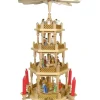 La Weihnachtspyramid Allemande De Reference A 3 Etages