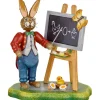 Lapin De Paques En Bois Professeur De Maths