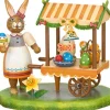 Lapin De Paques En Bois Vendeuse D'Oeufs