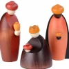 Les Trois Rois Mages Et Leurs Offrandes, 12 Cm