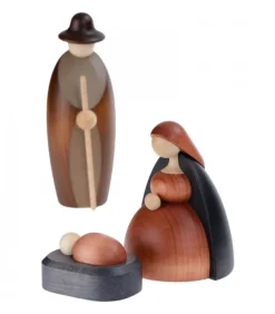 Nativite, Petit Jesus, Joseph, Marie, 12 Cm