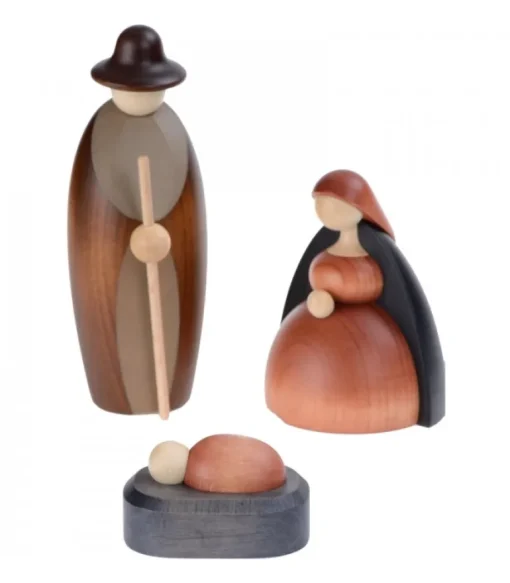Nativite, Petit Jesus, Joseph, Marie, 12 Cm