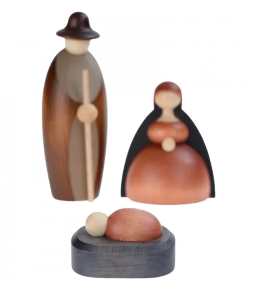 Nativite, Petit Jesus, Joseph, Marie, 12 Cm