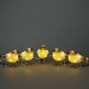 Oiseaux Lumineux Led En Acrylique, 5 Chardonnerets