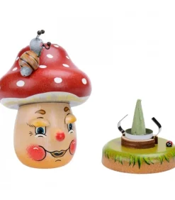 Personnage Brule-Encens Champignon Joyeux