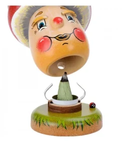 Personnage Brule-Encens Champignon Joyeux