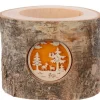 Photophore En Rondin De Bois, 1 Motif Animaux De La Foret