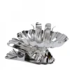 Pince A Bougie Pour Sapin En Metal Argente