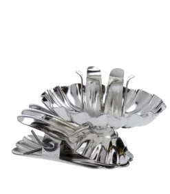 Pince A Bougie Pour Sapin En Metal Argente