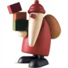 Père Noël En Bois Et Cadeaux