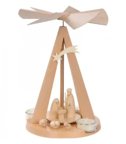 Pyramide De Noël Bois Au Design Moderne