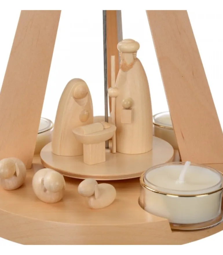 Pyramide De Noël Bois Au Design Moderne