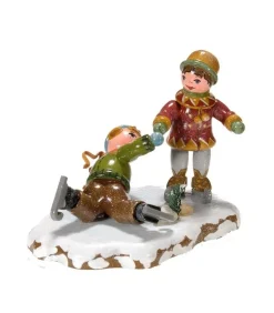 Village De Noël Miniature, Patineurs