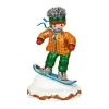 Village De Noël Miniature, Snowboarder